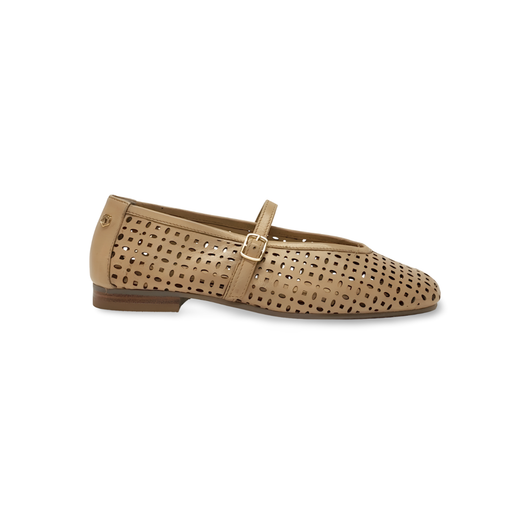 Zapatos Carmela 163048 piel beig