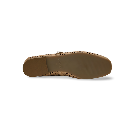 Zapatos Carmela 163048 piel beig