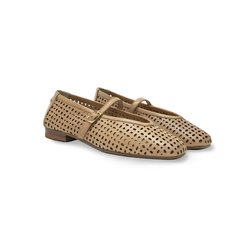 Zapatos Carmela 163048 piel beig