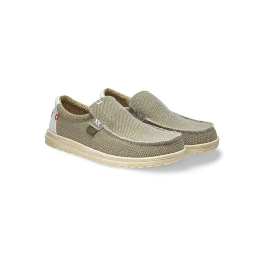 Zapatos Dude MIKKA BRAIDED textil blanco