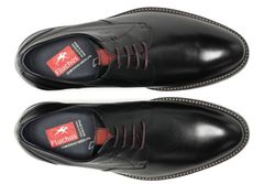Zapatos Fluchos 1626 piel negro