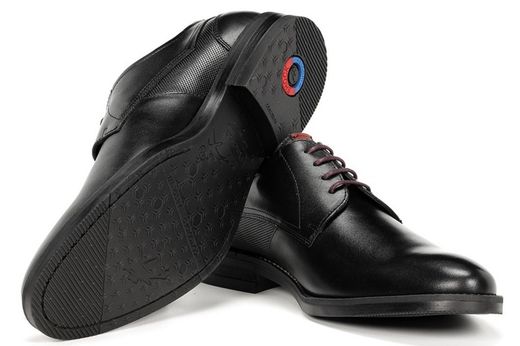 Zapatos Fluchos 1626 piel negro