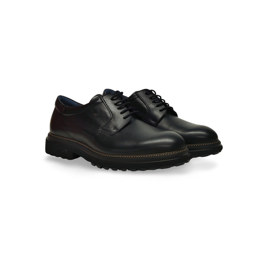 Zapatos Fluchos 2054 piel negro