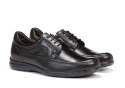 Zapatos Fluchos 8498 piel negro