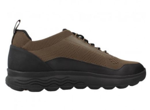Zapatos Geox U35BYA piel vegana kaki