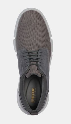 Zapatos Geox U45B6D textil gris