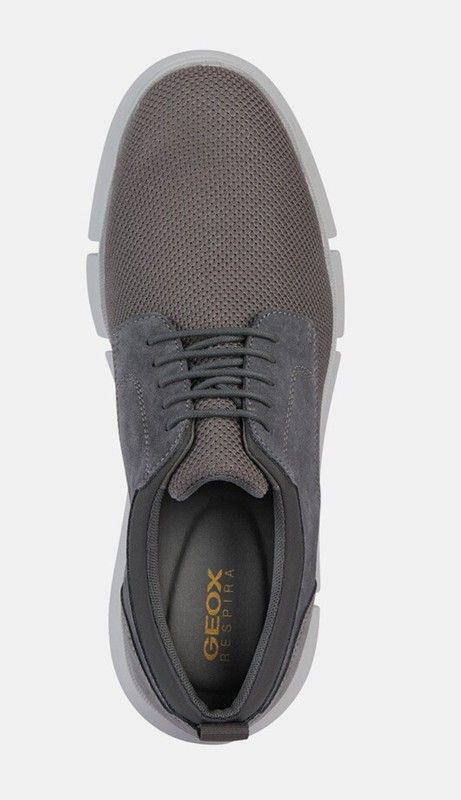 Zapatos Geox U45B6D textil gris