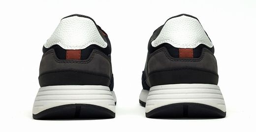 Zapatos Geox U45F1B textil marino