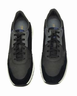 Zapatos Geox U45F1B textil negro