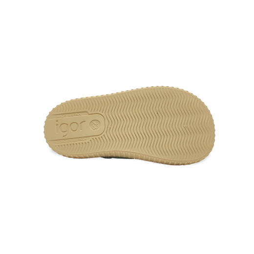 Zapatos Igor 10351 textil verde