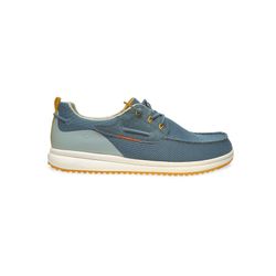 Zapatos Pitas BAY textil marino
