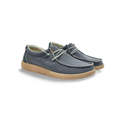 Zapatos Pitas STEVE textil marino