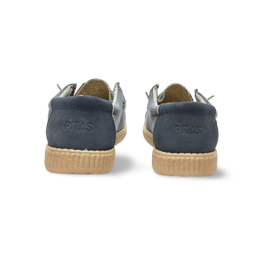 Zapatos Pitas STEVE textil marino