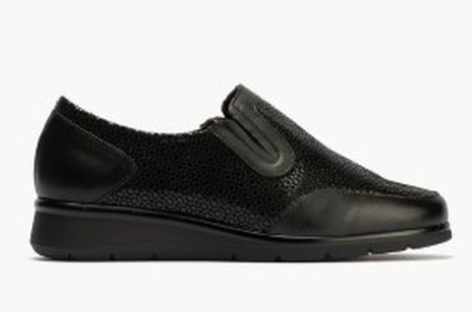 Zapatos Pitillos 10011 piel negro