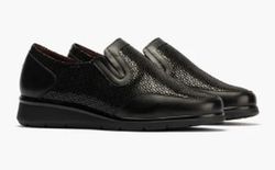 Zapatos Pitillos 10011 piel negro