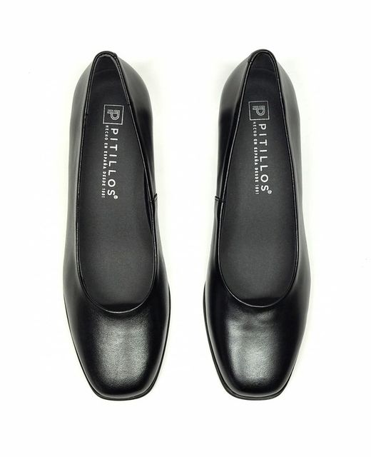 Zapatos Pitillos 103 piel negro
