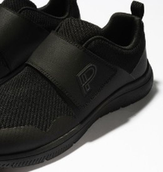 Zapatos Pitillos 1541 lonas negro