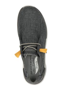 Zapatos Skechers 204797 textil gris