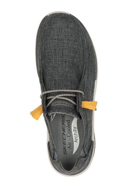 Zapatos Skechers 204797 textil gris