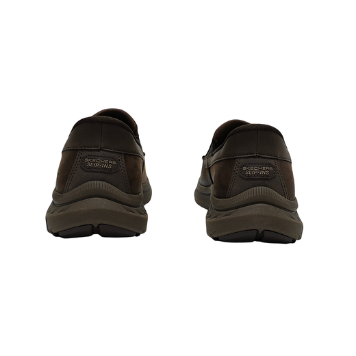 Zapatos Skechers 205334 piel vegana marrón