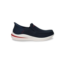 Zapatos Skechers 210604 textil marino