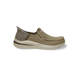 Zapatos Skechers 210604 textil taupe