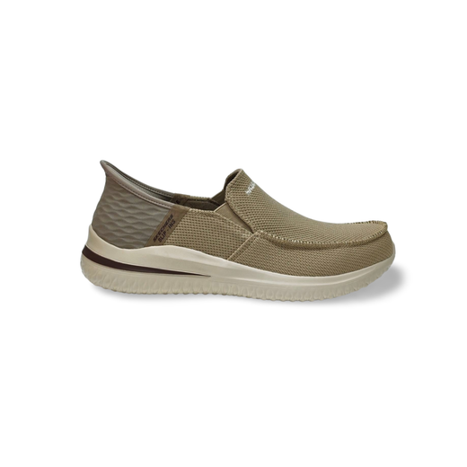 Zapatos Skechers 210604 textil taupe