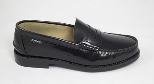 Zapatos Snipe 11025 piel negro
