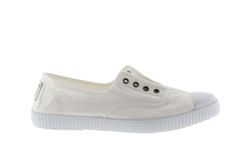Zapatos Victoria 106623 lonas blanco