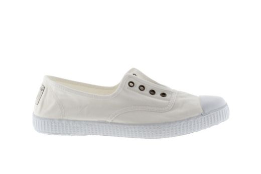 Zapatos Victoria 106623 lonas blanco