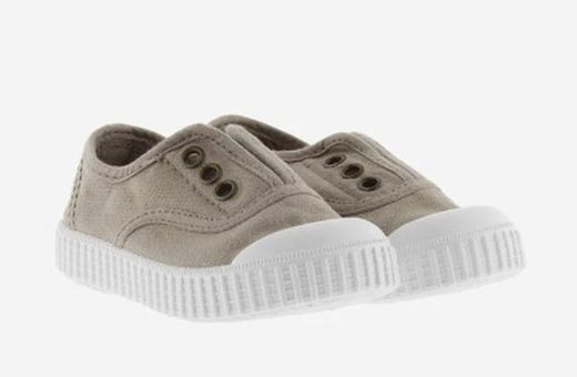 Zapatos Victoria 106627 textil beig