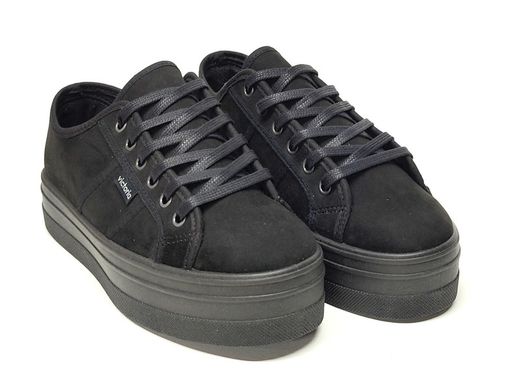 Zapatos Victoria 109205 textil negro