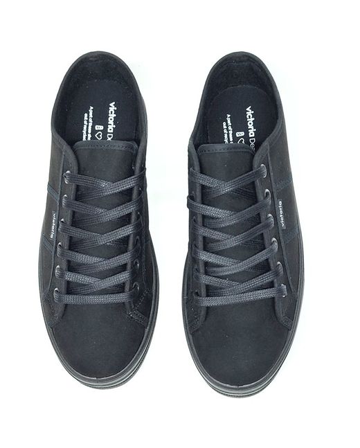Zapatos Victoria 109205 textil negro