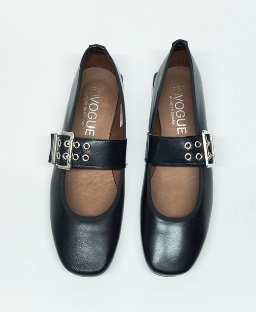 Zapatos Vogue 174 piel negro