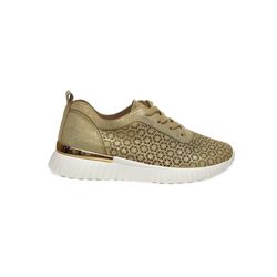 Zapatos Walk & Fly 9935 piel vegana dorado