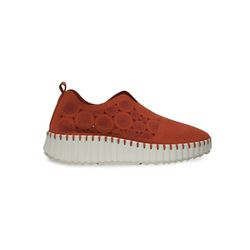 Zapatos Walk & Fly 9936 piel vegana teja
